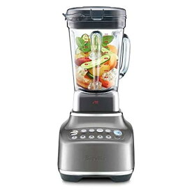 ブレンダー 2.0L メニュー4種 5スピード ブレビル Breville the Q BBL820SHY1BUS1 Commercial Grade 1800-Watt Quick Super Blender 家電