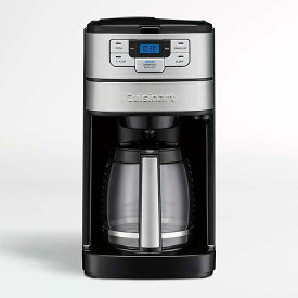 コーヒーメーカー グラインダー 豆挽き付 12カップ ガラスカラフェ クイジナート タイマー機能 Cuisinart Grind & Brew 12-Cup Coffeemaker DGB-400 家電