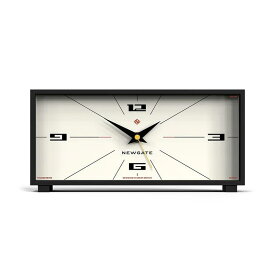 ニューゲート 置き時計 スクエア 四角 Newgate Thunderbird Mantel MAN/THUN201CK Mid-Century Modern Mantel Clock | Black & Cream