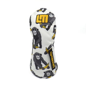 限定販売 ラウドマウス ゴルフ ヘッドカバー ユーティリティ用 238 チンパンジー （Chimpanzee） メンズ レディース LM-HC0020/UT