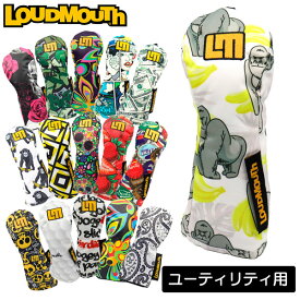 新色追加！ ラウドマウス ゴルフ ヘッドカバー ユーティリティ用 メンズ レディースLM-HC0020/UT / Loudmouth / カラフル / 派手 / 目立つ / 種類多い / 柄豊富