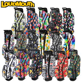 【オリジナル柄】ラウドマウス 超軽量 スタンド キャディバッグ 2.3kgs 8.5型 47インチ対応 / Loudmouth / メンズ レディース 派手 目立つ 被らない ハデ ド派手
