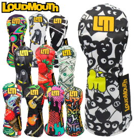 新色追加！ ラウドマウス ゴルフ ヘッドカバー ユーティリティ用 メンズ レディースLM-HC0020/UT / Loudmouth / カラフル / 派手 / 目立つ / 種類多い / 柄豊富