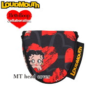 ベティコラボ ラウドマウス ゴルフ パターカバー マレット型用 撥水 軽量生地 LM-HC0023/MT / Loudmouth …