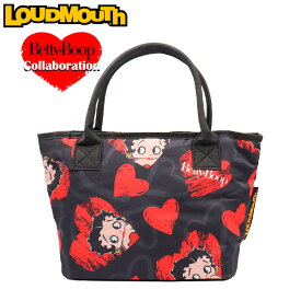 ベティコラボ ラウドマウス ゴルフ 軽量生地 ラウンドポーチ メンズ レディース LM-RP0021 / Loudmouth x Betty Boop