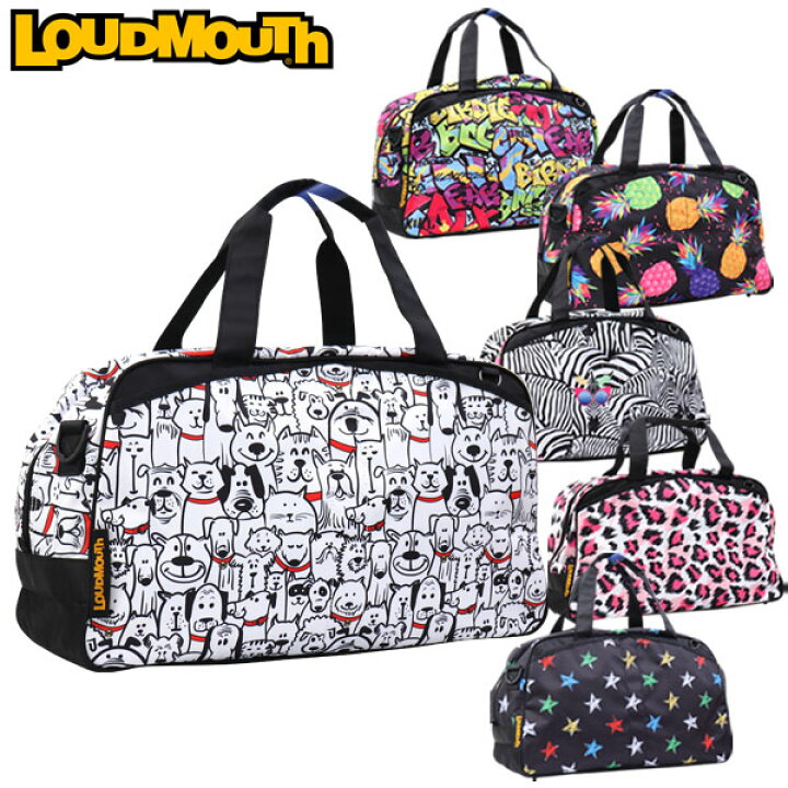22年春夏新色 ラウドマウス ゴルフ ボストンバッグ メンズ レディース LM-BB0006 / Loudmouth トート トートボストン 着替え 着替え入れ | アルファゴルフ