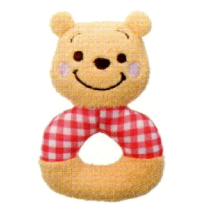 楽天市場 ディズニー くまのプーさん グッズリンリンラトル はじめてフレンズベビー用品 キャラクターハウス キャロル