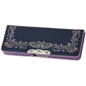 筆箱 コンパクトふでいれ ヨコピタ リカーモ パールネイビー PN 695136 新入学 ふでばこ 小学生 ししゅう 入園入学