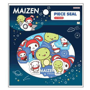 まいぜんシスターズ ピースシール 宇宙 シール デコ デコレーション ステッカー 711638
