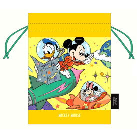 ミッキー 巾着 728209 レトロアートコレクション1990 ディズニー Disney 復刻アート 第4弾