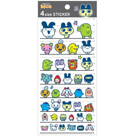 たまごっち 4size STICKER 4サイズ 1シート シール デコ 181250 【お1人様3点限り】