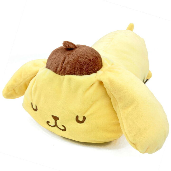 楽天市場】ポムポムプリン ダイカットクッション スリーププリン 