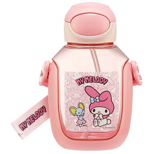 マイメロディ PDSH6DX ワンプッシュストローボトル530ml うしろうしろ SANRIO サンリオ スケーター