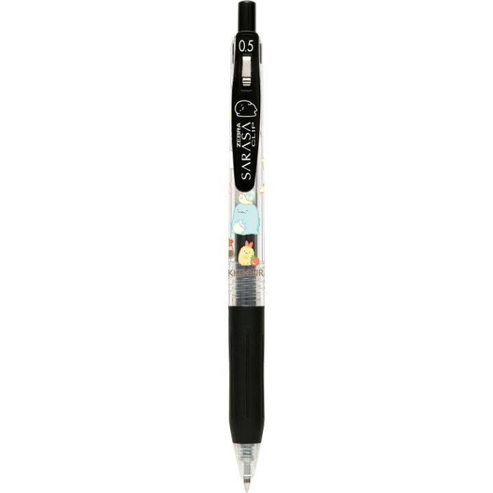 楽天市場】すみっコぐらし サラサクリップ0.5mm 黒 ボールペン SARASA 