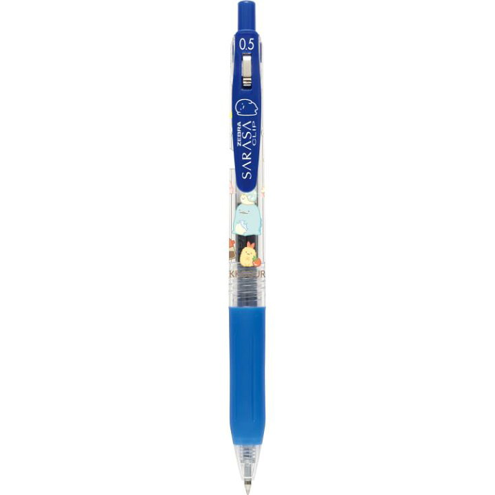 楽天市場】すみっコぐらし サラサクリップ0.5mm 青 ボールペン SARASA 
