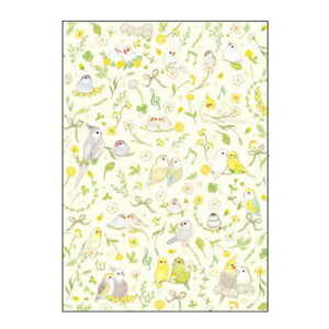 たけいみき A5ノート ナチュラルバード 157882 水彩 イラストレーター