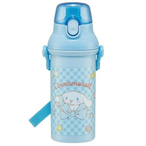 シナモロール PSB5SANAG 抗菌直飲みプラワンタッチボトル480ml ビッグリボン SANRIO サンリオ スケーター