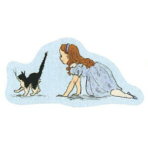 くらはしれい ダイカットステッカー 猫 708195 イラストレーター 絵本 レトロ