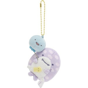 じんべえさん ぶらさげぬいぐるみ さめさん じんべえさんとふうせんうお ぬいぐるみキーホルダー ボールチェーン付ぬいぐるみ