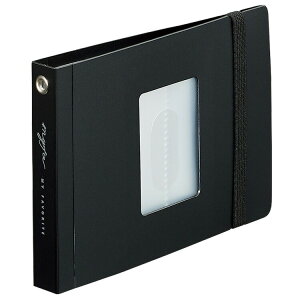 myfa N3324-24 インスタントフォトコレクションファイル ミニ ジェットブラック 推し活 ミファ リヒトラブ LIHIT LAB.