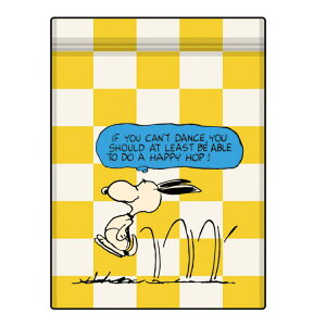 Xk[s[ Xg[WobOZbg CHECKED PATTERN YE 771926 SNOOPY s[ibc `FbN