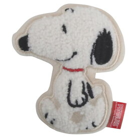 スヌーピー サガラ刺繍シートベルトストッパー 049445 カー用品 SNOOPY ピーナッツ