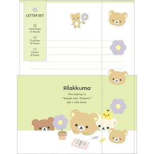 bN} ^[Zbg LH83501 BASIC RILAKKUMA Flower x[VbN t[   O[