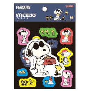 スヌーピー グリッターシール ダイカットシール デコ デコレーション ステッカー New Life Collection 205649