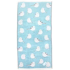 あにまるふぇいす バスタオル シマエナガ 086130 しまえなが 小鳥