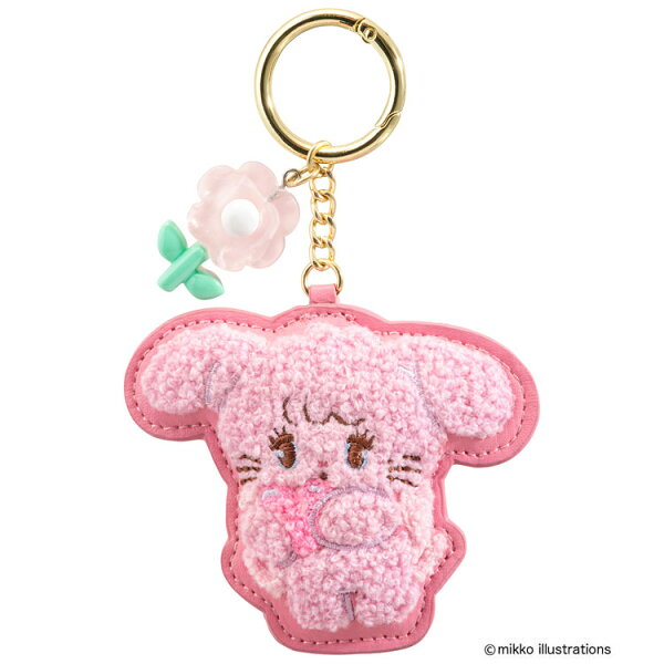mikko illustrations ワッペンキーホルダー キャミー 158461 推し活グッズ ミッコ イラストレーター
