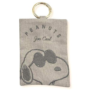スヌーピー カラビナ付きミニポーチ ジョー・クール 251249 My Select PEANUTS ピーナッツ