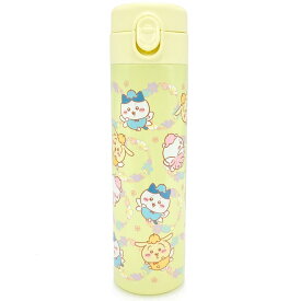 ちいかわ ワンタッチステンレスボトル 500ml 267493 フェアリーフラワー ハチワレ うさぎ CHIIKAWA なんか小さくてかわいいやつ ナガノ