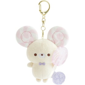 シュガーココムー ぶらさげぬいぐるみ チューポップキャンディ ローリー ローリーとポップのキャンディデイ ぬいぐるみキーホルダー ピンク