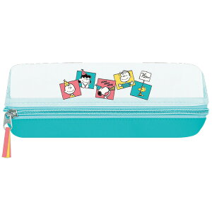 スヌーピー 2ルームペンケース フレーム 312918 75周年 PEANUTS ピーナッツ