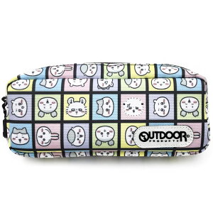 ちいかわ×OUTDOOR ペンケース みんな ペンポーチ 筆箱 ふでばこ ペン入れ 小物入れ 895734
