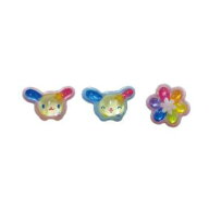 ウサハナ マルチデコパーツ3P ぷっくりパーツ デコ デコレーション ネイルアイテム 飾り デコパーツ 6157…