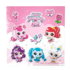 シークレット キャッチ!ティニピン×475 ぷっくりキラキラシール しなこ 韓国アニメ 原宿 コラボ