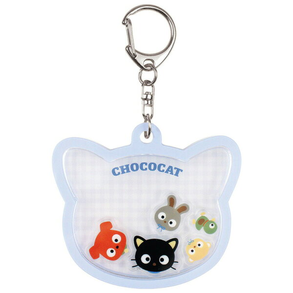 チョコキャット シャカキャラキーホルダー ブルー 265572 CHOCOCAT SANRIO サンリオキャラクターズ