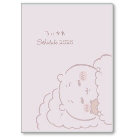 2025年11月発売 ちいかわ 手帳 2026年スケジュール帳 2025年12月始まり B6 マンスリー CHIIKAWA なんか小さくてかわいいやつ ナガノ
