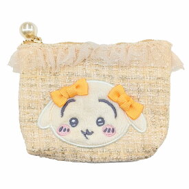 ちいかわ ツイードティッシュポーチ うさぎ 348729 リボンコスメ ギフト