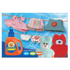 mojojojo IP906170 �|�X�g�J�[�h COMMERCIAL POSTER ��2�e PERFECT DAY FOR LAUNDRY ���W���W���W�� ������� �ʂ�����ݍ��