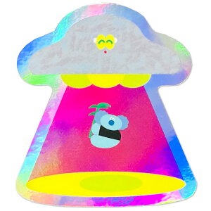 WACHAPO �X�e�b�J�[ UFO(�R�A���z��) 252381 �N���G�C�^�[�Y�T�[�J�X