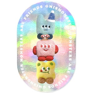 GOEMULEUN MONSTER �X�e�b�J�[ Colorful Monster Friends 254491 �N���G�C�^�[�Y�T�[�J�X