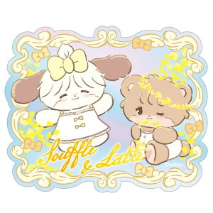 mikko illustrations �v���Y���g���x���X�e�b�J�[ souffle&latte Lil ala mode �����A�����[�h �X�t��&���e