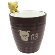 リラックマ 和風湯呑み BR 389386 フィギュア付き和風食器 San-x サンエックス