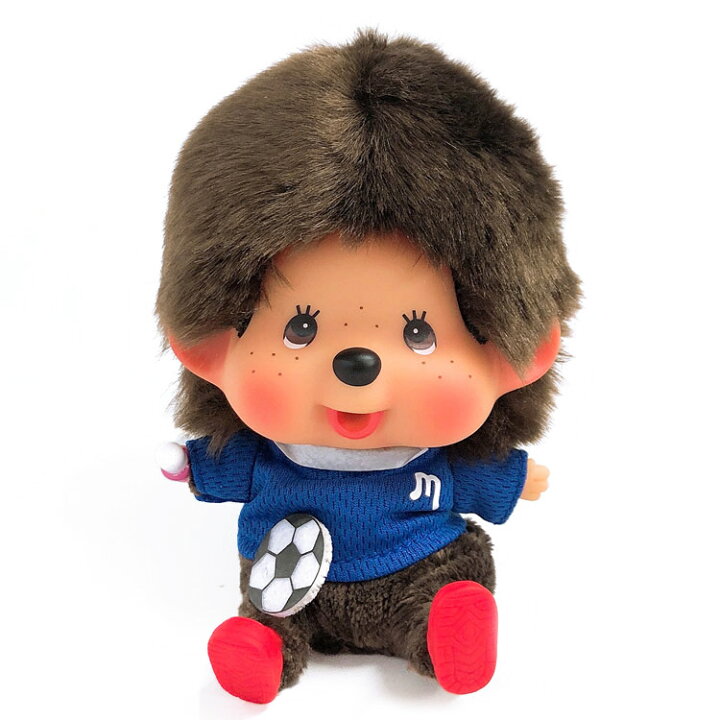 楽天市場 モンチッチ ぬいぐるみ レッツ スポーツ サッカー 男の子 キャラクターハウス キャロル