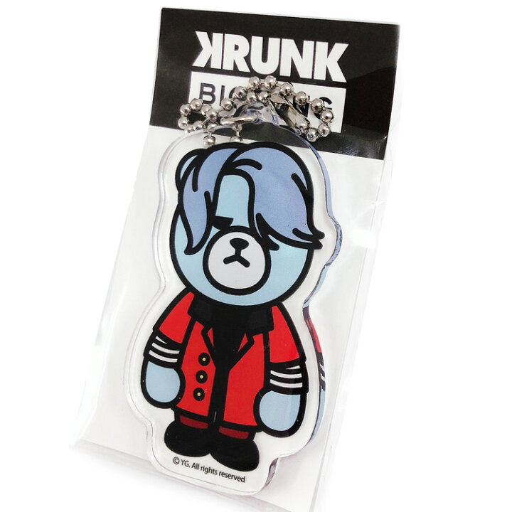 楽天市場 Krunk Bigbang アクリルダイカットキーチェーン D Lite Fxxk It キャラクターハウス キャロル