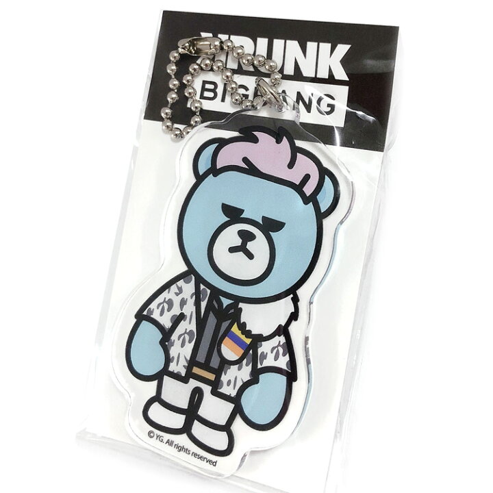 楽天市場 Krunk Bigbang アクリルダイカットキーチェーン T O P Fxxk It キャラクターハウス キャロル