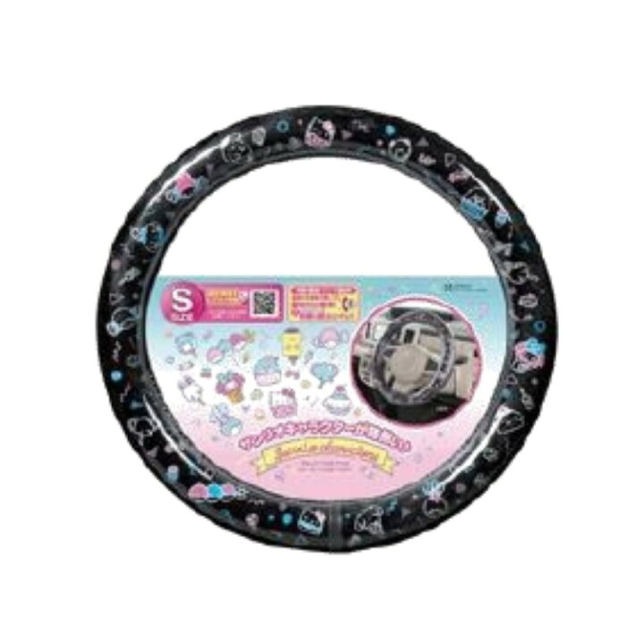 楽天市場 サンリオキャラクターズ ハンドルカバーs Bk カー用品 キャラクターハウス キャロル