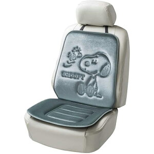 スヌーピー クッション プレス ダブル GY カー用品 117194